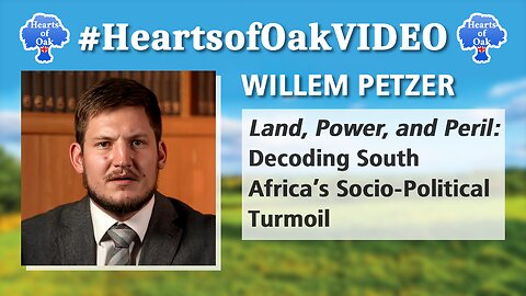 Willem Petzer - Land, Power, and Peril: Decoding South Africa’s Socio-Political Turmoil