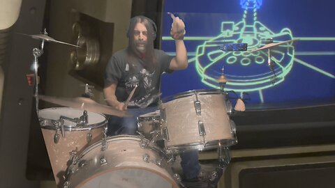 Tyrant (live) from Halford (drum cover)