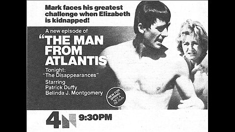 1977 Man From Atlantis Fourth Made for TV Movie: The Disappearances