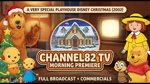 Morning Premiere: 2002 Playhouse Disney Christmas Special 🎄 | Channel82 TV
