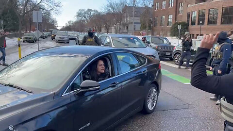 Video Shows Another MN Woman Attempting To Block ICE With Her Car, And She Gets Yolked Up In A Hurry
