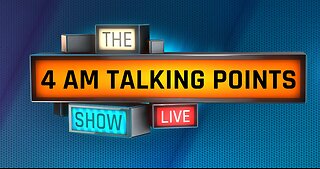 Monday Morning 11/17/2025 Qnotables 4am Talking Points Live!