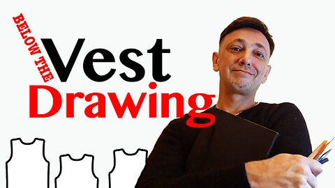 Below The Vest & Male Figure Drawing | Pride Vibes in Amsterdam Art Studio