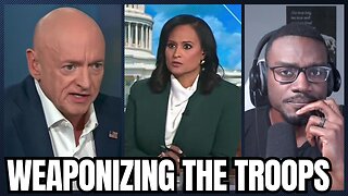 Mark Kelly Urging The Military To Protest Trump On Democrat's Behalf
