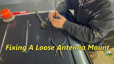 Fixing A Loose Through Roof NMO Antenna Mount