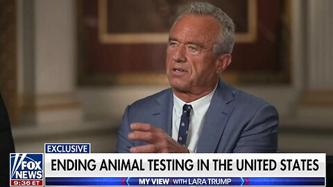 RFK JR: Talk about ENDING Animal Testing inthe United States 🙏