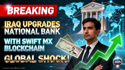 Breaking Iraq Upgrades National Bank with SWIFT MX Blockchain Global Shock! 💥 Iraqi Dinar News 2025