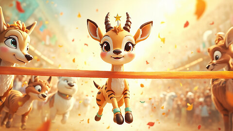 Gazelle Finds the Grit 🦌💪 | Kids’ Pop Song About Perseverance (Feature Friday)