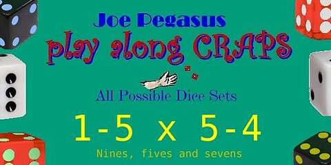 1-5 x 5-4 Dice Set