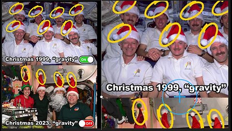 ISS Christmas Gravity