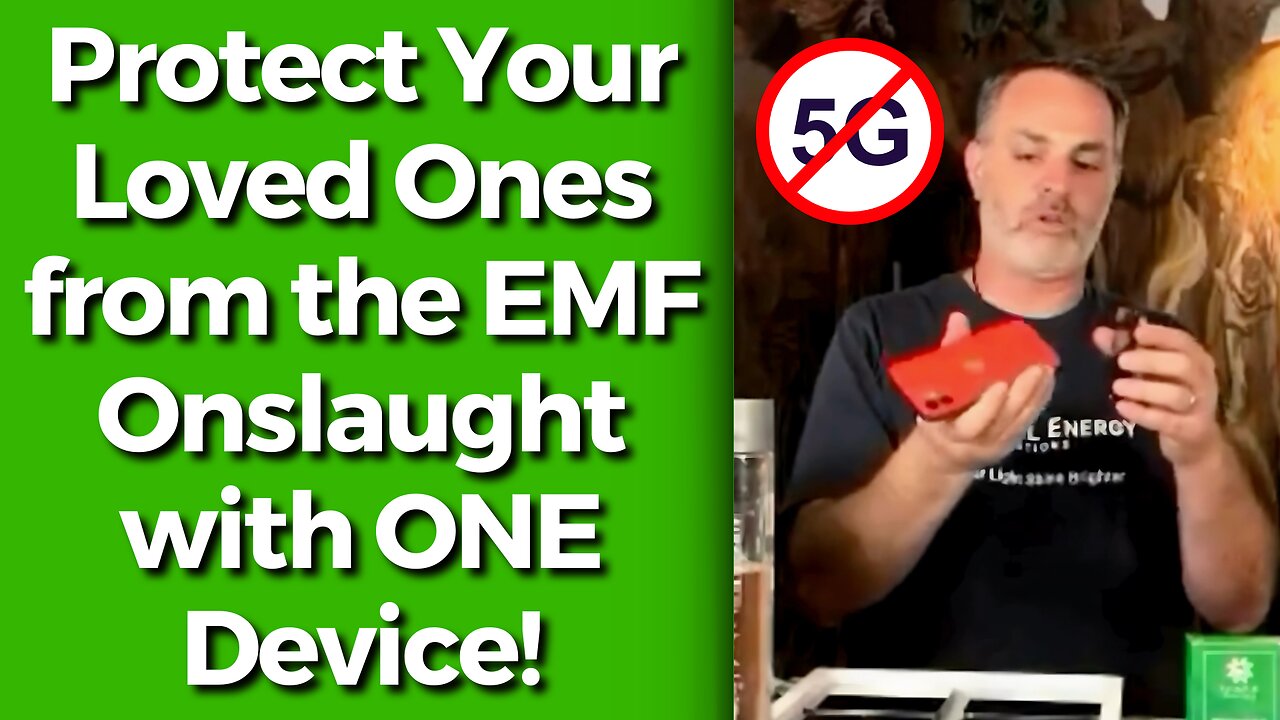 PROTECT YOURSELF FROM ALL EMFs | 5G | BLUE LIGHT | CELL PHONES & TOWERS WITH ONE DEVICE!