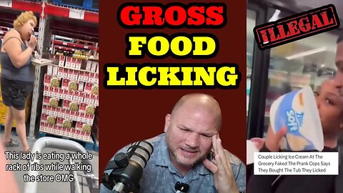 DISGUSTING People Licking & Tasting Food in Grocery Stores & PUTTING IT BACK!