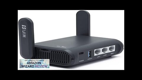 GL.iNet GL-AXT1800 (Slate AX) Pocket-Sized Wi-Fi 6 Gigabit Travel Router Extender/Repeater Review