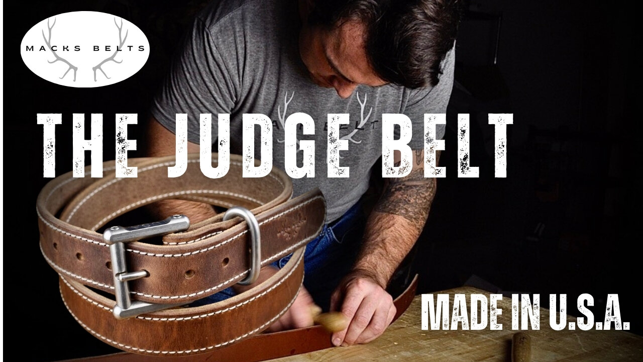 Macks Belts: The Judge Belt | Navy SEAL Belt Company | Made in U.S.A.