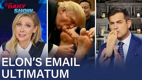 Elon Musk’s Email Ultimatum: Justify Accomplishments or Get Semi-Fired | The Daily Show