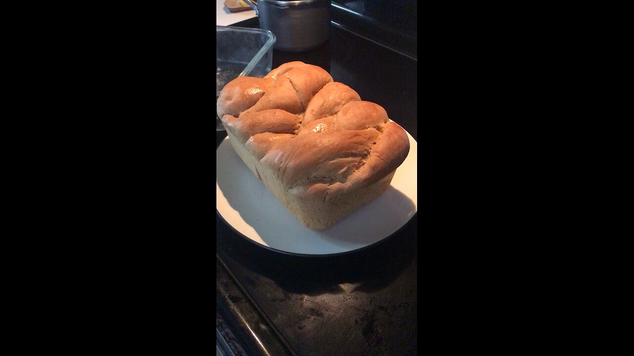 Pulling the Bread out of the oven