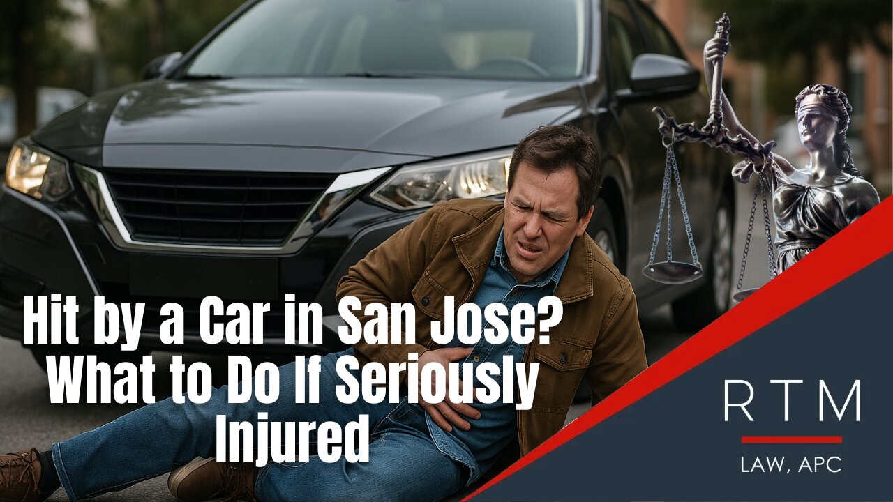 Hit by a Car in San Jose? What to Do If Seriously Injured