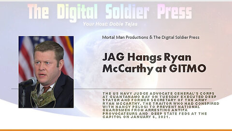 JAG Hangs Ryan McCarthy at GITMO