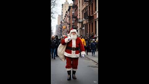 Santa in New York