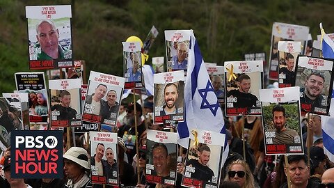 Live from Hostages Square in Tel Aviv ahead of the release of Israeli hostages