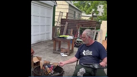 CPL SWANSON BURNS FLAG--fuct of benefits 12 years and counting-TRUMP, DOUG COLLINS FUK VETS