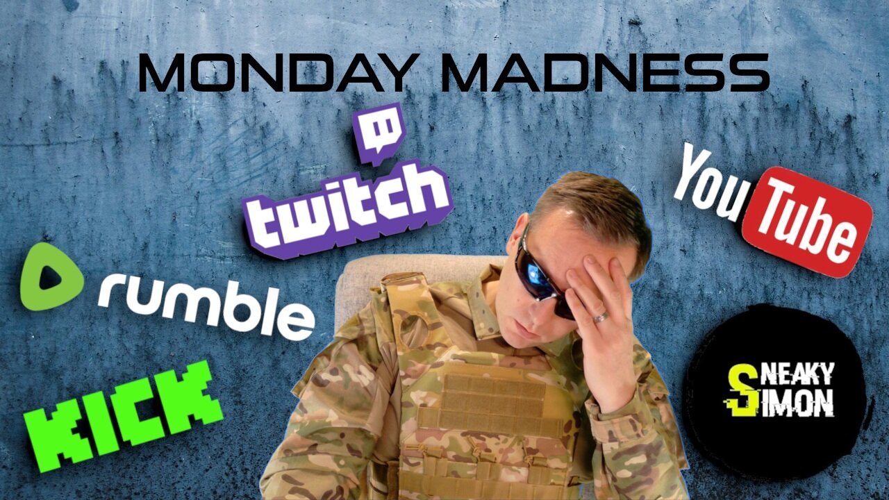 LIVE - Sneaky Simon (DAY24) - MONDAY MADNESS