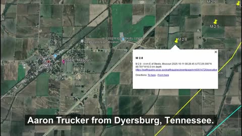New Madrid Strikes Again: 4 Minutes of Terror in Steele, MO!