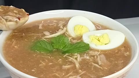Winter Chicken Soup ASMR #shorts #asmrcooking #chickensoup #youtubeshorts