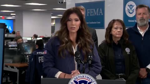 Secretary Kristi Noem press conference