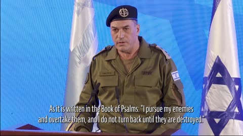Inaugural Speech from Incoming IDF Chief of the General Staff LTG Eyal Zamir