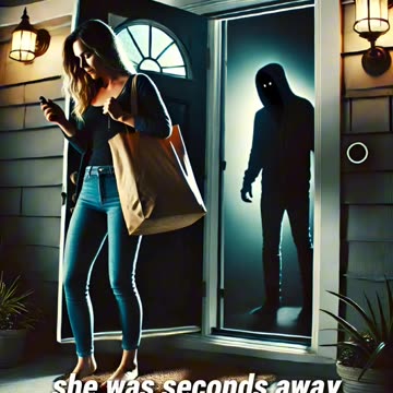 Crazy Man At The Door | Horror Stories | Home Alone Stories