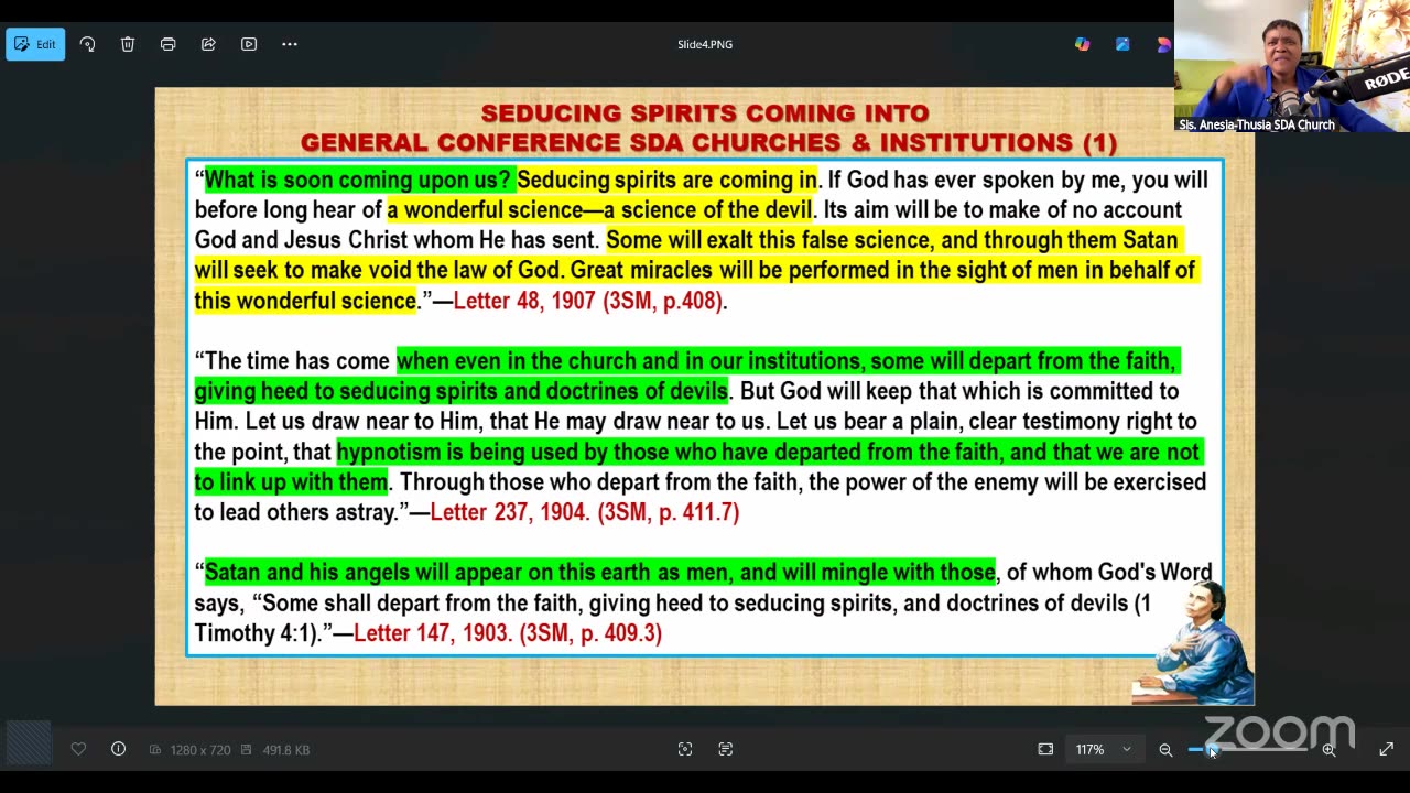 More Sabbath Apostasy in GC SDA Churches