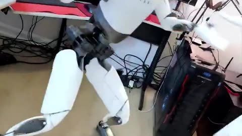 Optimus robots dancing!