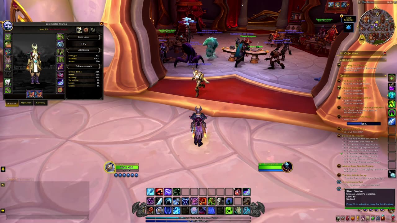 WOW MIDNIGHT BETA TEST I STAT SQUISH #gaming