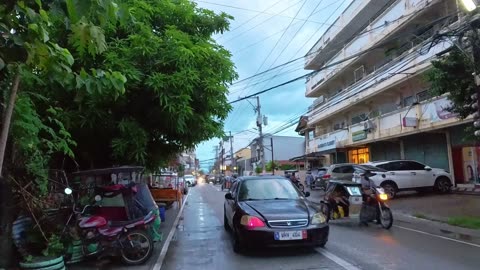 Sightseeing Along Del Pilar Street in Cabanatuan City in Nueva Ecija in the Philippines