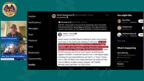 Situation Update w/ Mike King (10.27.25 @ 9PM EDT)