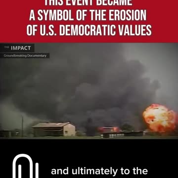 This event became a symbol of the erosion of U.S. democratic values.