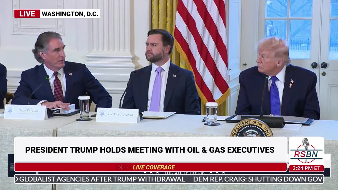 WATCH: Secretary Burgum Says America is the Most Energy Dominant Country Because of Trump - 1/9/26