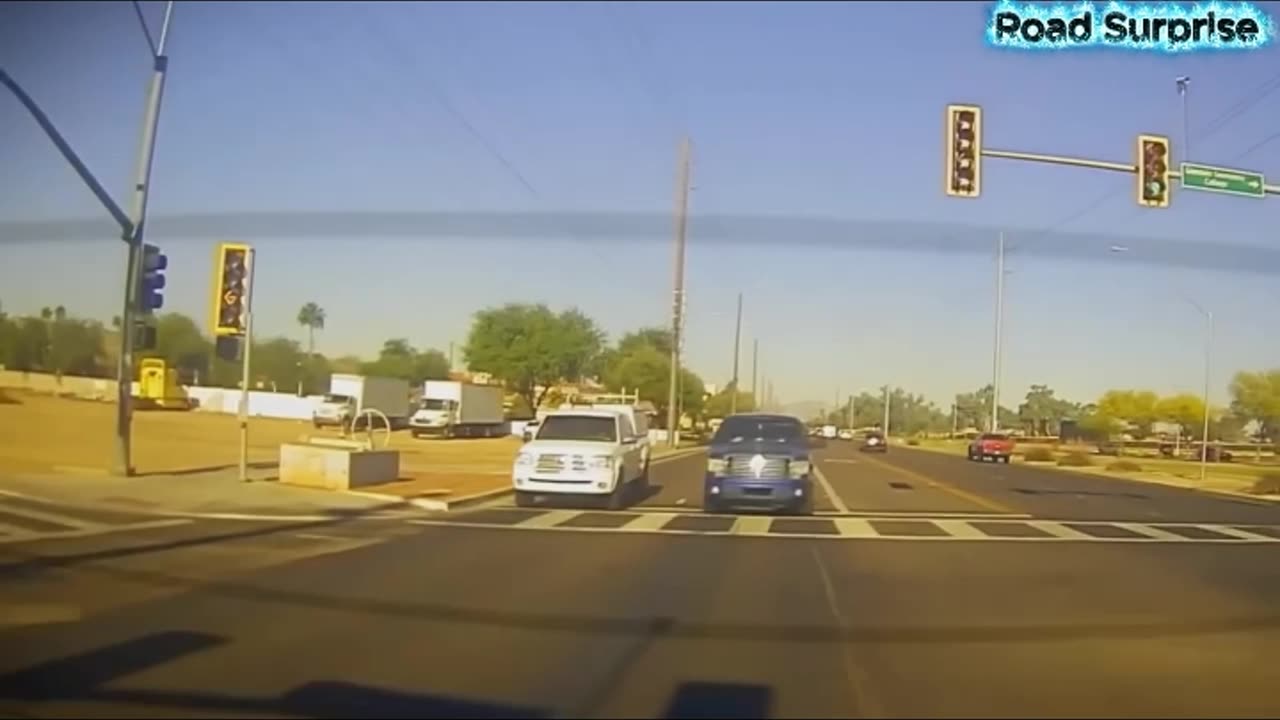 Massive Impact! Stay Safe Out There 🚗💥