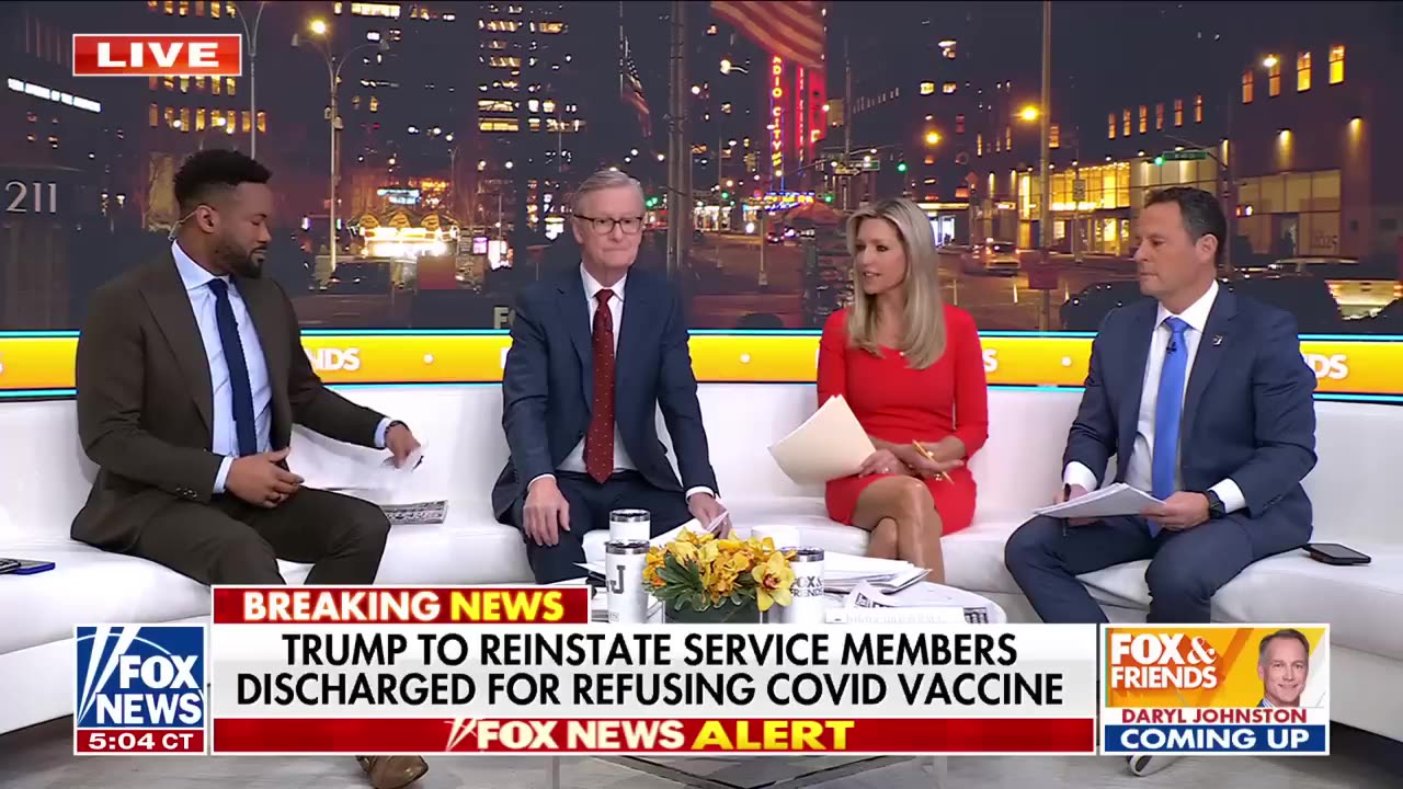 BREAKING_ Trump reinstates service members discharged over COVID vaccine