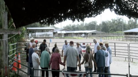 Skipper Calder & Cowboy-up Ministry bring horse training with a message at 11am.