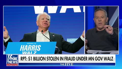 Gutfeld slams Gov. Tim Walz over Minnesota’s $1B+ Somali fraud scandal!