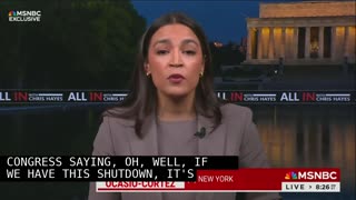 AOC Dodges When Asked If She Threatened To Primary Chuck Schumer