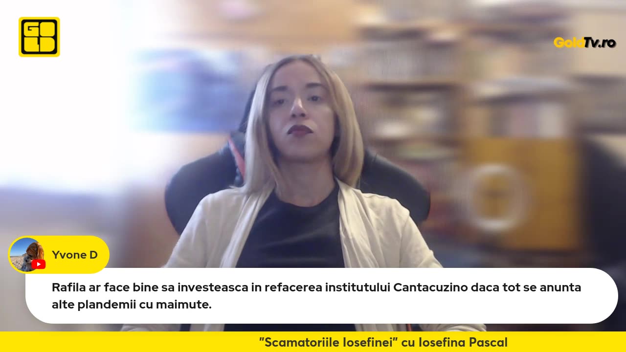 22.08.2024 – Scamatoriile Iosefinei – cu Iosefina Pascal