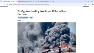 MSM stories about hellfire on boat off Hillarys are spellcasting for HRC and collapsing Cabal