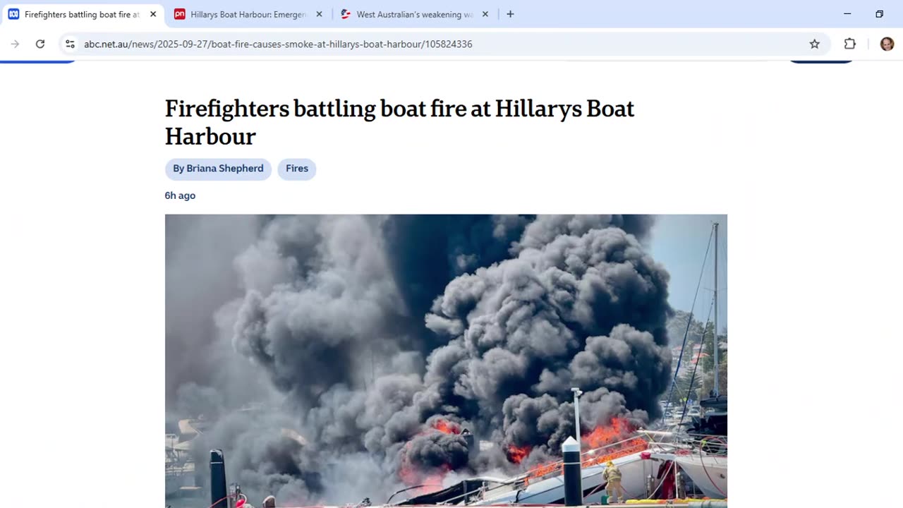 MSM stories about hellfire on boat off Hillarys are spellcasting for HRC and collapsing Cabal