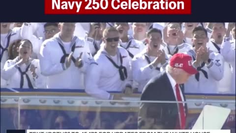10525 Terry Reports - President Trump Honors Navy 250th Birthday