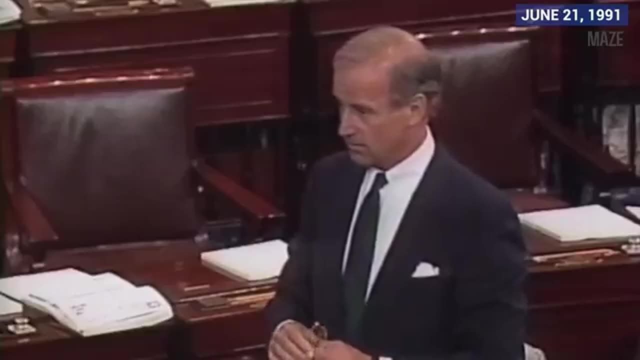 Here’s a fun classic Biden clip. 1991.