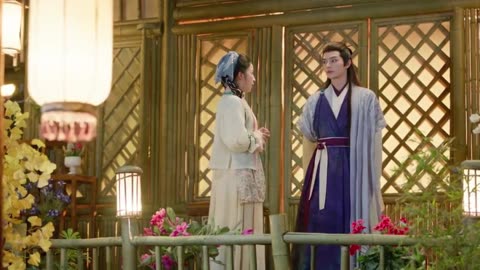Qingcheng & Gengyun love of petals Gengyun gives Qingcheng the bracelet back episode 9