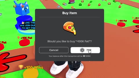 I Became The FATTEST Roblox Player..